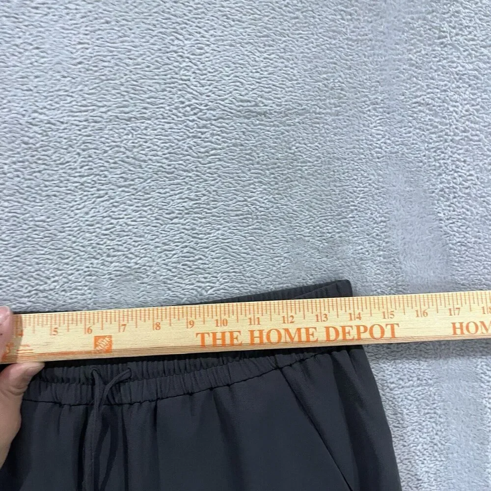 J.Crew Tapered Jogger Pants Women's 2 Gray Drawstring Pockets Stretch Lounge‎